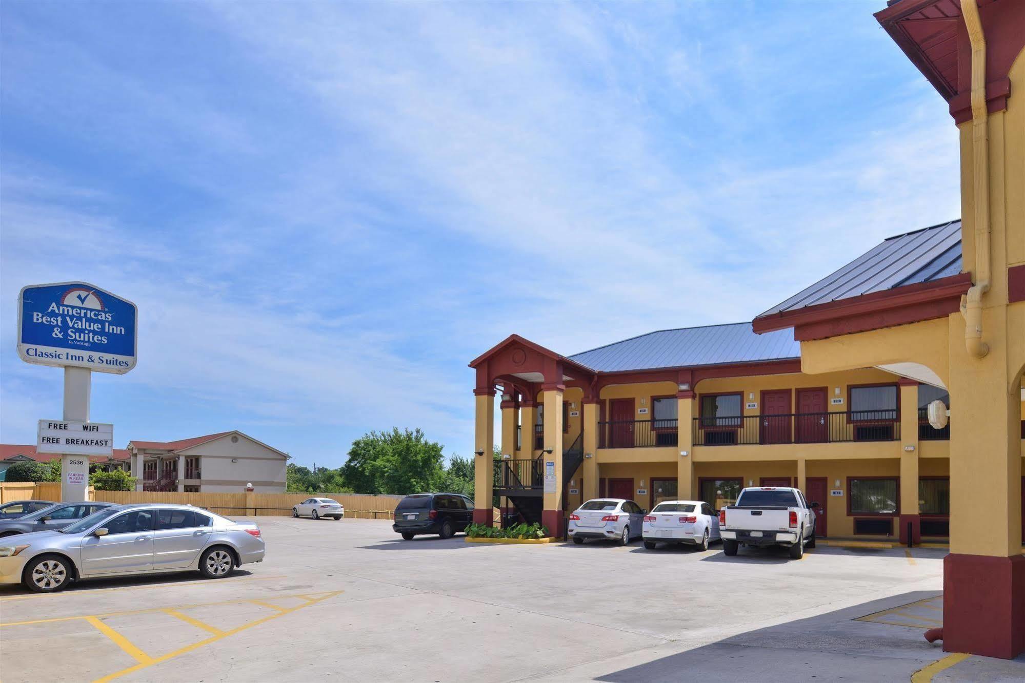 Americas Best Value Inn Downtown Houston Eksteriør billede